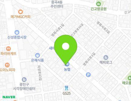 서울특별시 광진구 영화사로 24 (중곡동, 한국양토양록농협) 지도