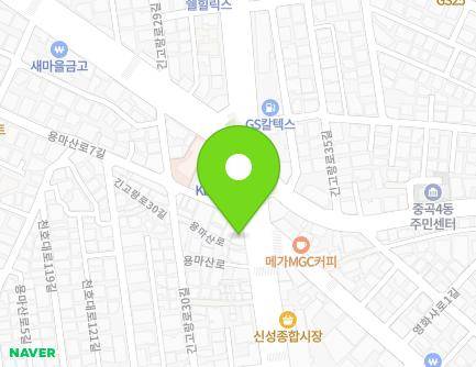 서울특별시 광진구 용마산로 57 (중곡동, 해동상가) 지도