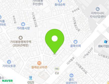 서울특별시 구로구 디지털로19길 6-11 (가리봉동, 코너플레이스) 지도