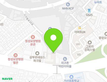 서울특별시 구로구 남부순환로 1299 (가리봉동, 효성아파트) 지도