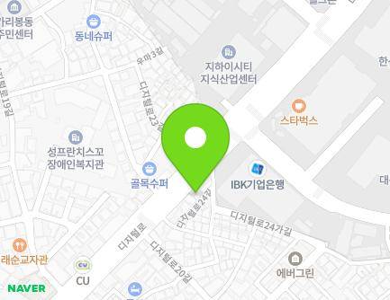 서울특별시 구로구 디지털로 236-1 (가리봉동) 지도