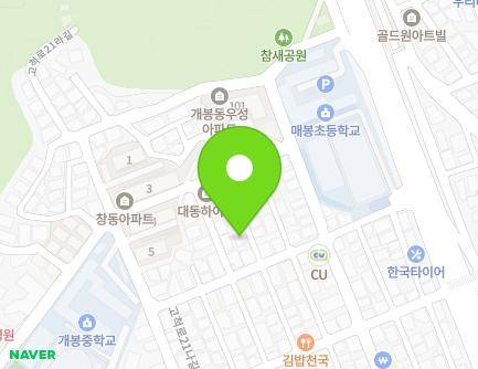 서울특별시 구로구 고척로21다길 28-3 (개봉동, 형지파크빌) 지도