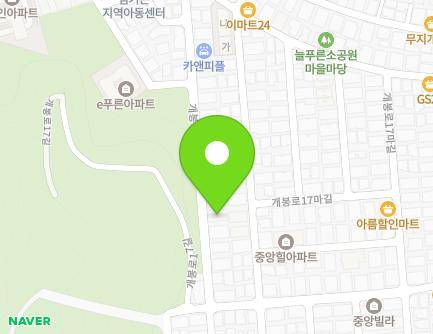 서울특별시 구로구 개봉로17아길 16 (개봉동, 목련주택) 지도