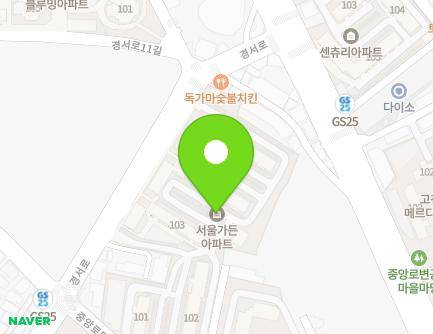 서울특별시 구로구 중앙로5길 62 (고척동, 서울가든아파트) 지도