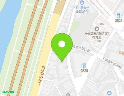 서울특별시 구로구 경인로53길 91 (구로동) 지도