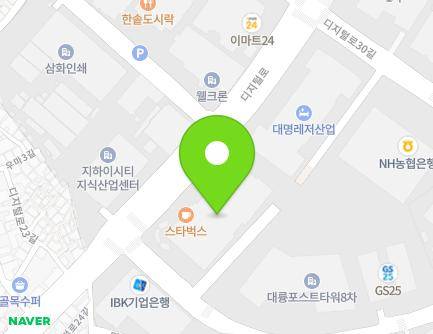 서울특별시 구로구 디지털로26길 5 (구로동, 에이스하이엔드타워1차) 지도
