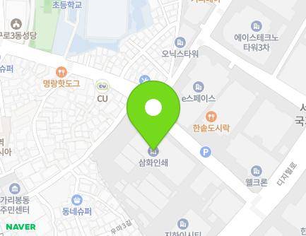 서울특별시 구로구 디지털로27길 33 (구로동, (주)삼화인쇄) 지도