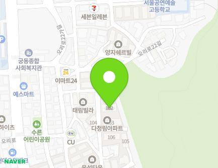 서울특별시 구로구 오리로20길 52 (궁동, 다청림아파트) 지도