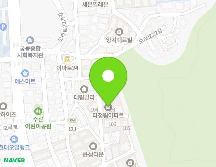서울특별시 구로구 오리로20길 48 (궁동, 다청림아파트) 지도