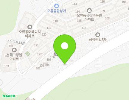 서울특별시 구로구 서해안로 2201 (오류동, 푸른동산유치원) 지도