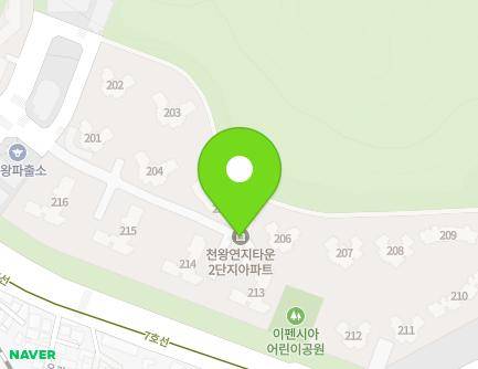 서울특별시 구로구 오리로 1102-10 (천왕동, 천왕연지타운2단지) 지도