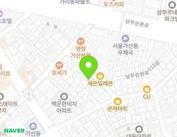 서울특별시 금천구 남부순환로108길 11-16 (가산동) 지도