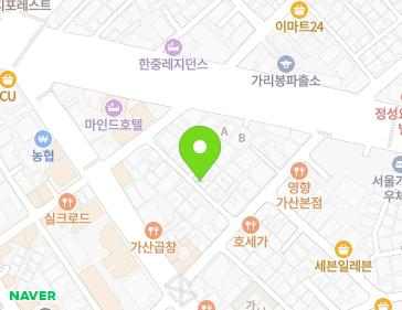 서울특별시 금천구 남부순환로108길 20-10 (가산동) 지도