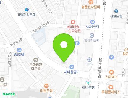 서울특별시 금천구 가산로 54 (독산동, 가산금풍타운) 지도