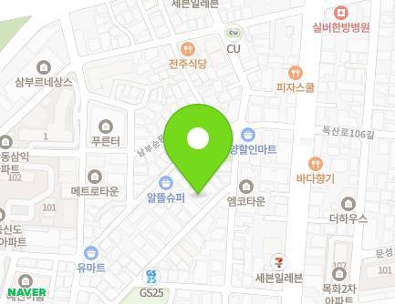 서울특별시 금천구 시흥대로150길 79 (독산동, 구립독산본동어린이집) 지도