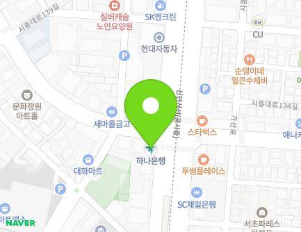 서울특별시 금천구 시흥대로 421 (독산동, 바른세상병원) 지도