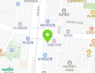 서울특별시 금천구 시흥대로 422 (독산동, 프레콘빌딩) 지도