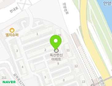 서울특별시 금천구 한내로 62 (독산동, 한신아파트) 지도
