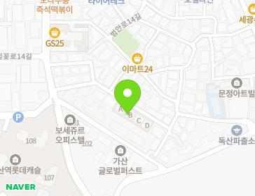 서울특별시 금천구 범안로12길 29-24 (독산동, 힐튼쉐어하우스) 지도
