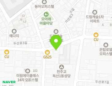 서울특별시 금천구 가산로3길 105 (독산동) 지도