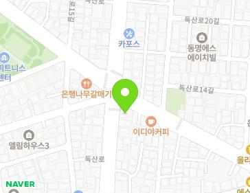 서울특별시 금천구 독산로 54 (시흥동) 지도