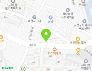 서울특별시 금천구 금하로 749 (시흥동) 지도