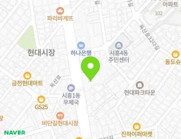 서울특별시 금천구 독산로 124 (시흥동) 지도