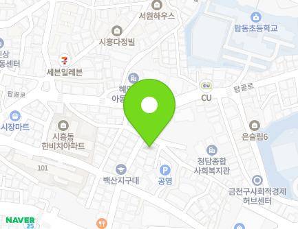 서울특별시 금천구 금하로29길 30 (시흥동, 구립올고운어린이집) 지도
