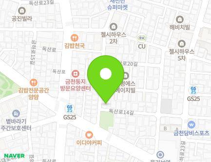 서울특별시 금천구 독산로14길 3 (시흥동, 고상덕산부인과) 지도