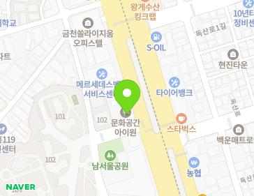 서울특별시 금천구 시흥대로 167 (시흥동, 국민은행시흥동점) 지도