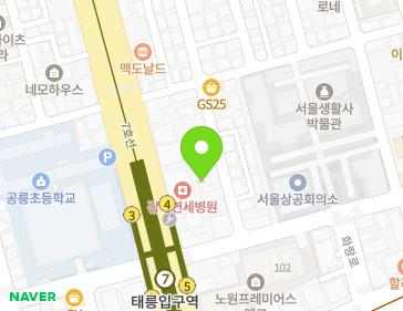 서울특별시 노원구 동일로174길 9-9 (공릉동, 화선주택) 지도