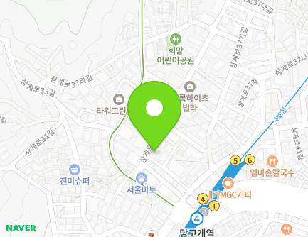 서울특별시 노원구 상계로35가길 10 (상계동, 강원빌라) 지도
