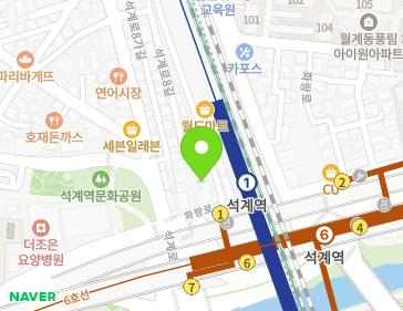 서울특별시 노원구 화랑로 337 (월계동) 지도