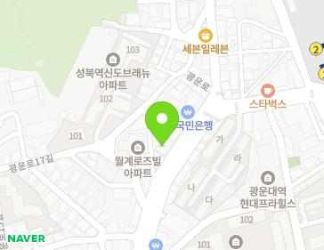 서울특별시 노원구 광운로 57 (월계동, 성북플라자) 지도