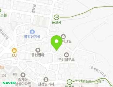 서울특별시 노원구 중계로14바길 32 (중계동, 무지개주택) 지도