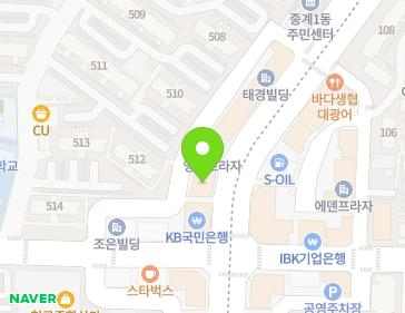 서울특별시 노원구 한글비석로 263 (중계동, 성모빌딩) 지도