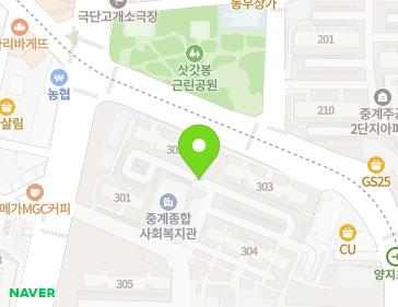 서울특별시 노원구 덕릉로 662 (중계동, 주공3단지아파트) 지도