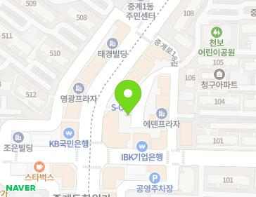 서울특별시 노원구 한글비석로 264 (중계동, 중계그랜드프라자) 지도