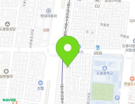 서울특별시 도봉구 도봉로152가길 28 (도봉동) 지도