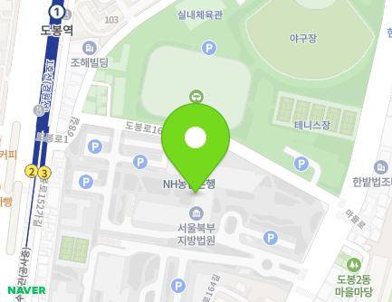 서울특별시 도봉구 마들로 749 (도봉동, 서울북부지방법원) 지도