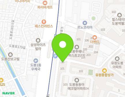 서울특별시 도봉구 도봉로180길 6-25 (도봉동, 동아에코빌아파트) 지도