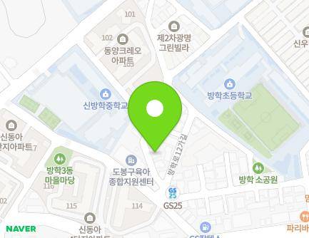 서울특별시 도봉구 방학로12가길 5-10 (방학동, 한신빌라) 지도