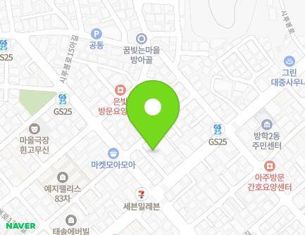 서울특별시 도봉구 시루봉로 207-8 (방학동, 희망빌라) 지도