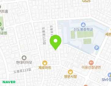 서울특별시 도봉구 도봉로117길 51-20 (쌍문동) 지도