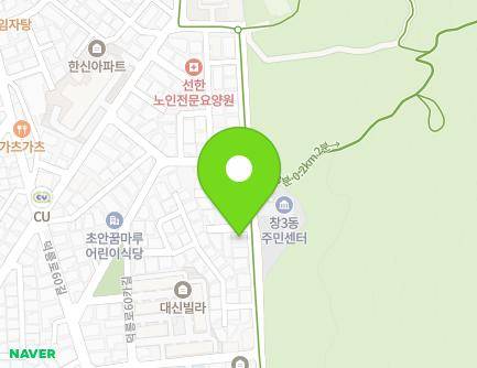 서울특별시 도봉구 덕릉로62길 94 (창동, 그린빌라) 지도