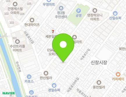 서울특별시 도봉구 덕릉로59바길 44 (창동, 대원파크빌) 지도