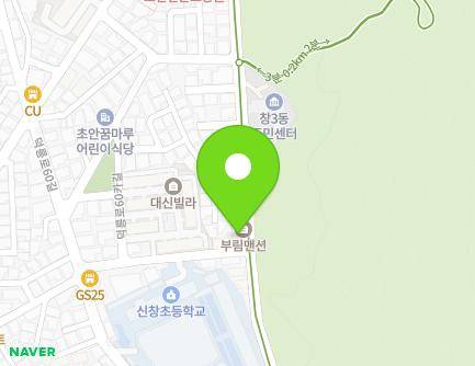 서울특별시 도봉구 덕릉로62길 112 (창동, 부림맨션) 지도
