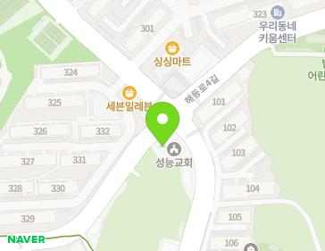 서울특별시 도봉구 해등로 41 (창동, 성능교회) 지도