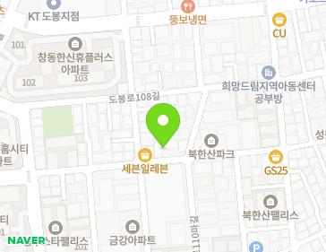 서울특별시 도봉구 도봉로106길 63 (창동, 성문교회) 지도