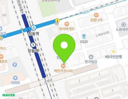 서울특별시 도봉구 마들로11가길 6-25 (창동, 월가타워) 지도